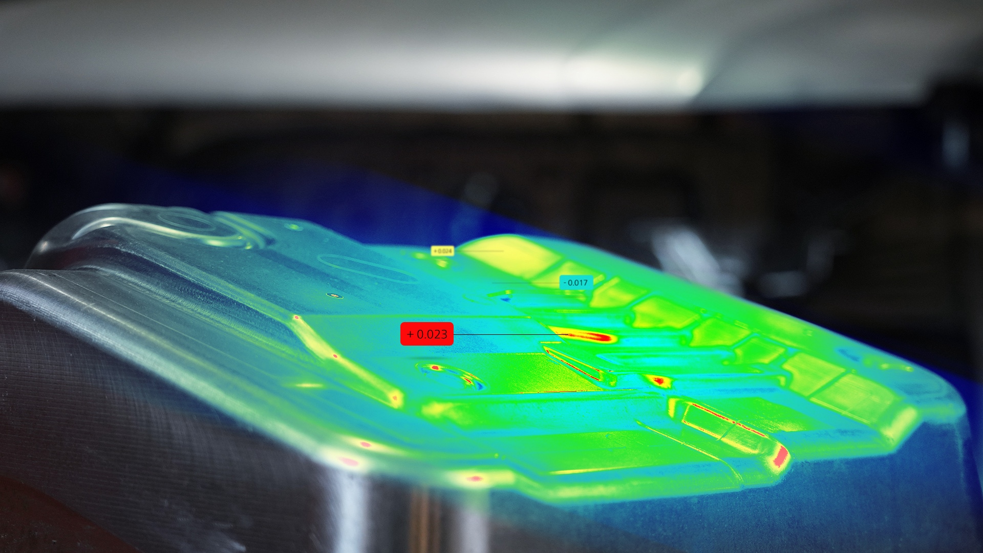 ZEISS REVERSE ENGINEERING  Corrección de herramientas, conformado de chapa metálica