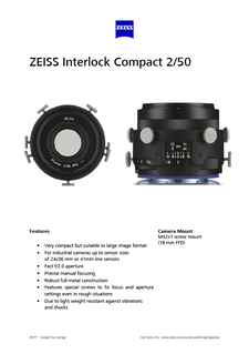 Vista previa de imagen de ZEISS Interlock Compact 2/50