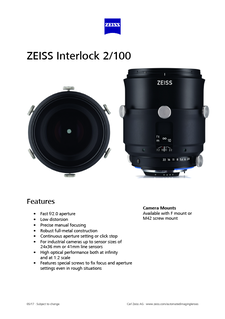Vista previa de imagen de ZEISS Interlock 2/100