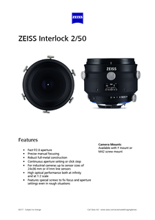 Vista previa de imagen de ZEISS Interlock 2/50