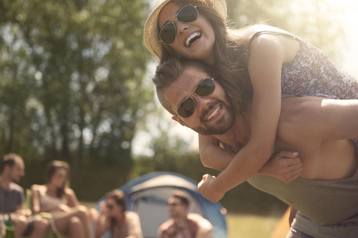 Llevar gafas en verano