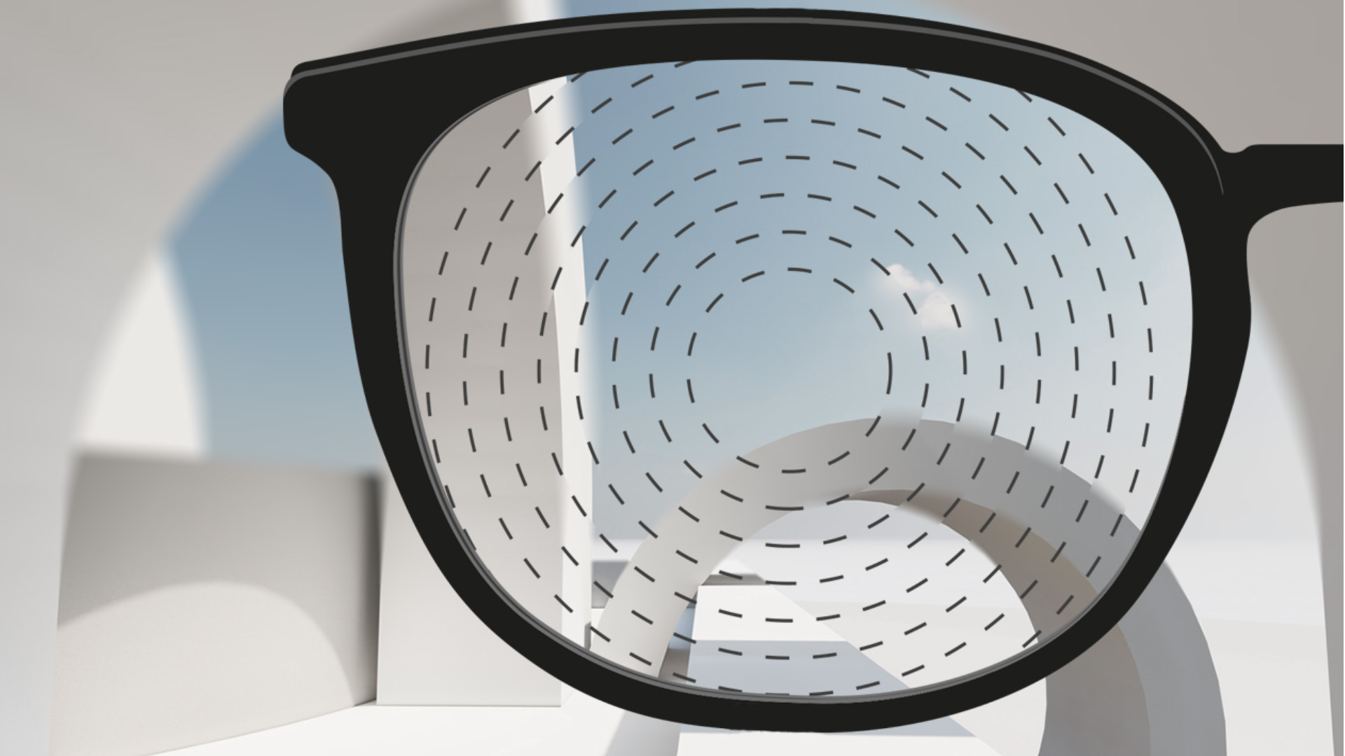Una imagen con lentes para el control de la miopía de ZEISS.