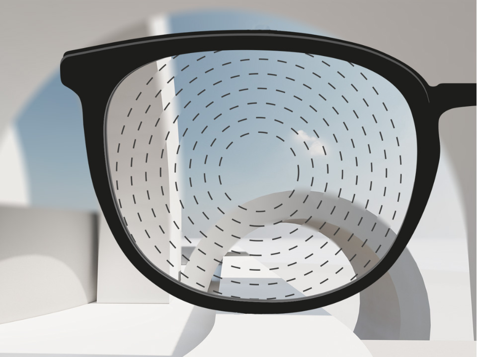 Una imagen con lentes para el control de la miopía de ZEISS.