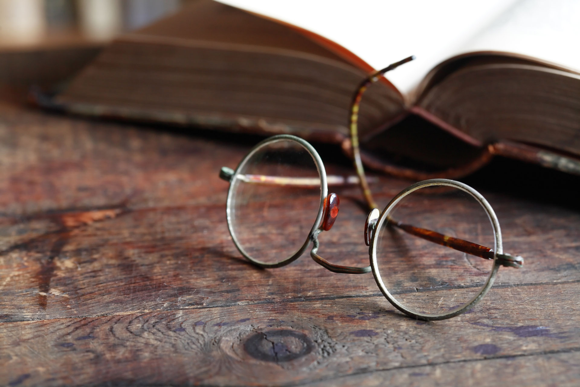 La historia de las gafas