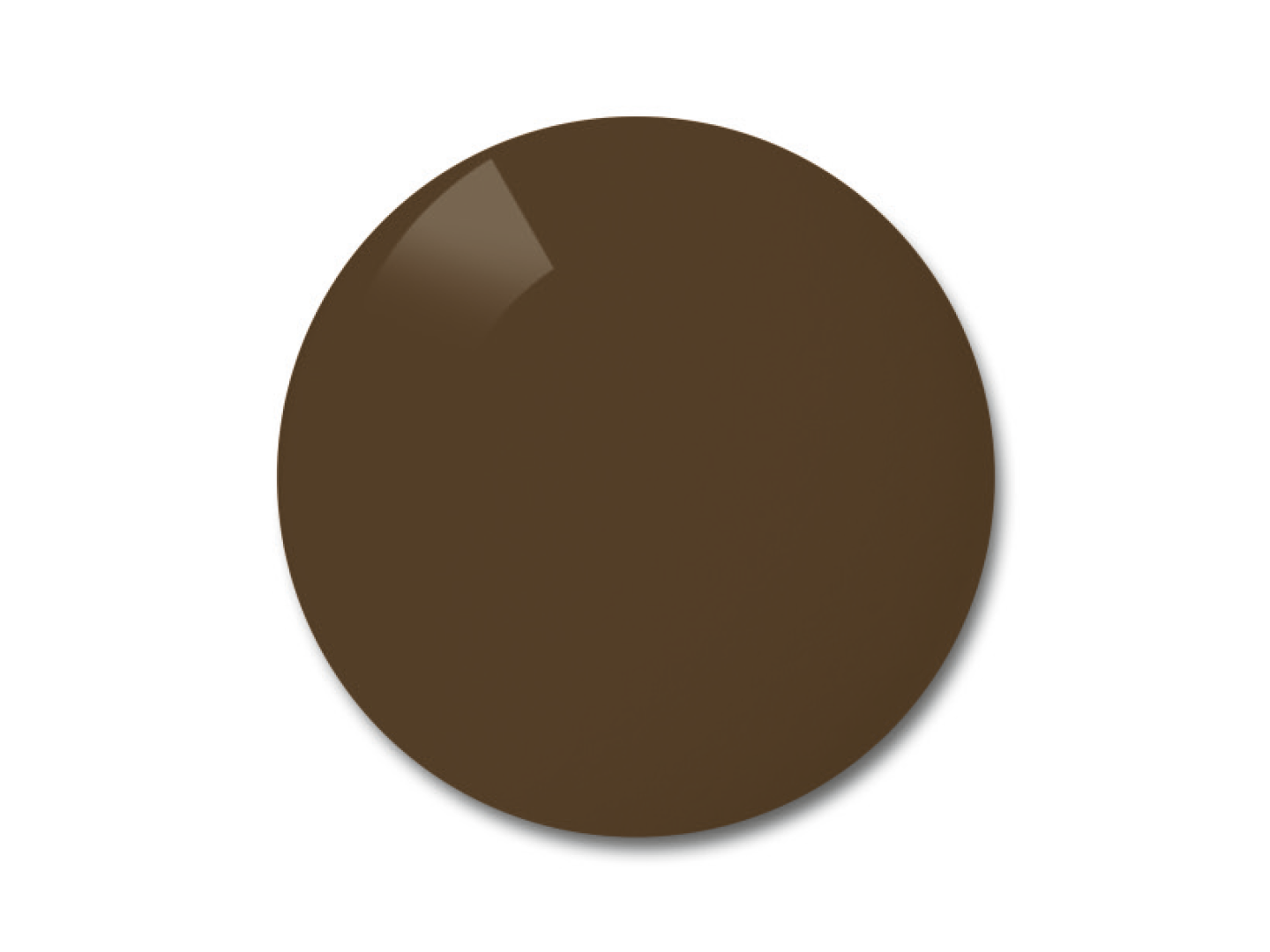 Ilustración de lentes polarizadas ZEISS en la opción de color marrón