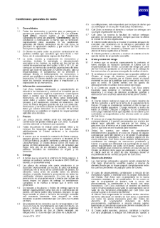 Vista previa de imagen de Condiciones generales de venta